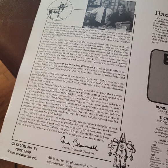 Brownells #51 '98-'99 Catalog - Picture 7 of 16